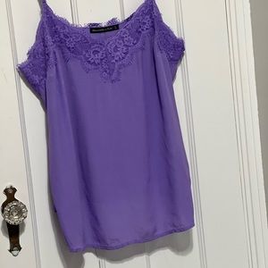 Abercrombie Lace Trim Cami